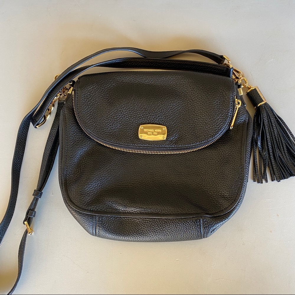 Beautiful Black Leather Michael Kors Purse